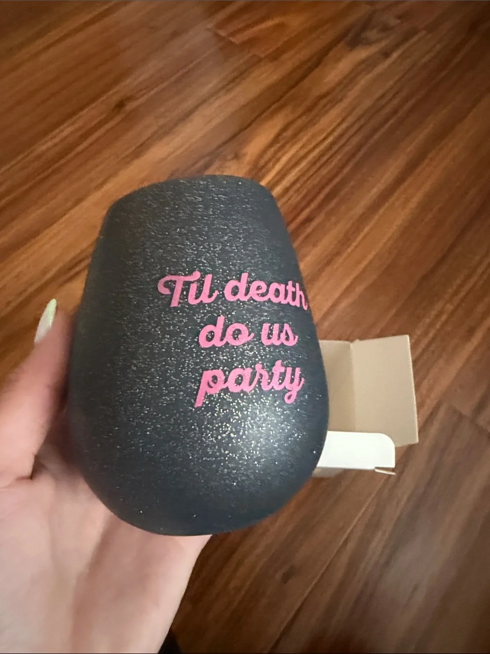 Silicone Wine Cup Set - 'Bride or die' & 'Til death do us party'